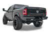 Fab Fours DR19-T4450-1 - Black Steel Rear Bumper
