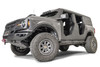 Fab Fours FB1030-1 - Trail Doors; Matte Black Powder Coat;