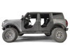 Fab Fours FB1030-1 - Trail Doors; Matte Black Powder Coat;