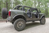 Fab Fours FB1030-1 - Trail Doors; Matte Black Powder Coat;
