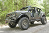 Fab Fours FB1030-1 - Trail Doors; Matte Black Powder Coat;