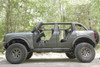 Fab Fours FB1030-1 - Trail Doors; Matte Black Powder Coat;