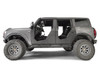 Fab Fours FB2002-1 - Fender Flare; Delete; Matte Black Powder Coat;