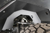 Fab Fours FB2005-1 - Inner Fender; Front; Black Powder Coat; Steel Construction;