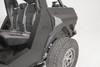 Fab Fours FB2001-1 - Fender; Rear; Matte Black Powder Coat;