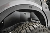 Fab Fours FB2006-1 - Inner Fender; Rear; Black Powder Coat; Steel Construction;