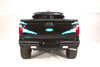 Fab Fours FS08-T1350-1 - Black Steel Ranch Rear Bumper