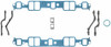FEL-PRO MS 90314-2 - Intake Manifold Gasket - 1.216 x 1.988 in Rectangular Port - Steel Core Laminate - Small Block Chevy - Kit