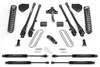 Fabtech K2254M - 17-21 Ford F250/F350 4WD Gas 4in 4Link Sys w/Coils & Stealth