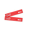 fifteen52 52-RSR-LIPDECAL-RED-SET - Holeshot RSR Wheel Lip Decal Set of Four - Red