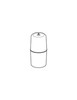 Firestone 6133 - Coil-Rite Replacement Bellow - Air Helper Spring Kit - Rear 4.38x11 (.125 Thk)(W23760)