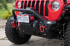 Fishbone Offroad FB22178 - Jeep JL/Gladiator Front Winch Bumper for 18-Pres Wrangler JL/Gladiator Black Powdercoat  Offroad