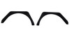 Fishbone Offroad FB23029 - Jeep TJ Tube Fender Set Of 4 Front and Rear 97-06 Wrangler TJ Steel Black Textured Powdercoat  Offroad