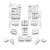 Flatline Barriers TABF2019 - 1993-02 GM F-Body Floor Insulation Kit