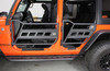 Fishbone Offroad FB24022 - Jeep JK Tube Doors 07-18 Wrangler JK 4 Door Front/Rear  Offroad