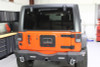 Fishbone Offroad FB31042 - Jeep JK Tailgate Plate 07-18 Wrangler JK Aluminum Black Textured Powercoat  Offroad