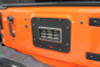 Fishbone Offroad FB31042 - Jeep JK Tailgate Plate 07-18 Wrangler JK Aluminum Black Textured Powercoat  Offroad