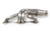 Flowtech 11569FLT - Small Block Chevy Turbo Headers - Natural Finish