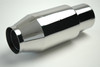 Gibson 110003 - Marine Bullet Muffler (Pair) - 4.5in Inlet/11in Length - Stainless