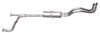 Gibson 68400 - 04-09 Nissan Titan LE 5.6L 2.5in Cat-Back Dual Sport Exhaust - Stainless