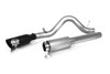 Gibson 76-0011 - 08-10 Nissan Titan SE 5.6L 4in Patriot Skull Series Cat-Back Single Exhaust - Stainless