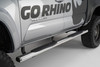 Go Rhino 104449987PS - 19-20 Ram 1500 4in 1000 Series Complete Kit w/Sidestep + Brkts