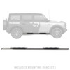 Go Rhino 105412973PS - 2021+ Ford Bronco (Excludes Sport Models) 5in 1000 Series Complete Kit w/Sidestep + Brkts
