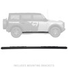 Go Rhino 105412973T - 2021+ Ford Bronco (Excludes Sport Models) 5in 1000 Series Complete Kit w/Sidestep + Brkts
