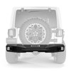 Go Rhino 371110T - 07-18 Jeep Wrangler JK/JKU Rockline Rear Stubby Bumper