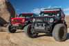 Go Rhino 331101T - 07-20 Jeep Wrangler JL/JLU/JK/JKU/Gladiator JT Rockline Front Stubby Bumper w/ Overrider