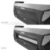 Go Rhino 343891T - 16-21 Tacoma Element Front Bumper w/ Power Actuated Hide-away Light Bar Mount Tex Black