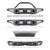 Go Rhino 331401T - 21-24 Ford Bronco (2 and 4 Door) Rockline Full Width Bumper w/ Overrider Bar