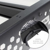 Go Rhino 5933140T - 21-23 Ford F-150 CC Ceros Low Profile Roof Rack - Tex. Blk