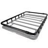 Go Rhino 5935073T - SRM500 Quad Rail Kit (For 75in. Long Rack) - Tex. Blk (Rails ONLY - Req. Platform)