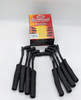 Granatelli Motorsports 28-8051HTBB - Granatelli 20-23 GM LT2 6.2L Hi-Perf Coil-Near-Plug Wire Connector Kit w/Blk Jacket/Blk Sleeve