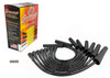 Granatelli Motorsports 28-2116HTBB - Granatelli 10-14 Ford 6.2L Perf Wire Set w/Inserts/Black Hi-Temp Jacket/Black Fire Sleeve