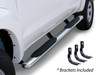 Go Rhino 684412687PS - 04-14 Ford F-150 4in OE Xtreme Complete Kit w/Sidesteps + Brkts