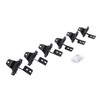Go Rhino 6945065 - 18-20 Jeep Wrangler JLU Brackets for RB Running Boards