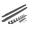Go Rhino 69604787ST -  RB30 Slim Line Running Boards with Mounting Bracket Kit - Protective Bedliner Coating