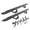 Go Rhino 6962068720T -  RB30 Running Boards with Mounting Brackets & 2 Pairs of Drops Steps Kit - Protective Bedliner Coating
