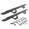 Go Rhino 6964328020T - GoRhino -RB30 RunningBoards W/Brackets, 2 Pairs DropStepsKit-Bedliner