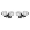 Go Rhino 732231T - 18-20 Jeep Wrangler JL/JLU/Gladiator JT Light Mount - Two 3in Cubes