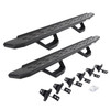 Go Rhino 6965067320PC -  RB30 Running Boards with Mounting Brackets & 2 Pairs of Drops Stepst Kit - Textured Black