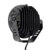 Go Rhino 750800711DRS - Xplor Blackout Series Round LED Driving Light w/DRL (Surface/Threaded Stud Mnt) 7in. - Blk