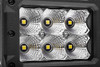 Go Rhino 753003023FBS - Xplor Bright Series Rectangle LED Flood Light Kit (Surface/Thread Std Mnt) 4x3 - Blk (Pair)