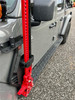 Go Rhino 701011T - 18-24 Jeep Wrangler JL/JLU/JT Front Fender Jack Mount for Hi-Lift Jack - Tex. Blk