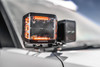Go Rhino 732365T - 22-23 Toyota Sequoia / 23-24 Toyota Tundra XE Hood Hinge Cube Light Mount
