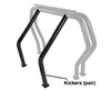 Go Rhino 9560B - RHINO Bed Bar - Kickers - Black