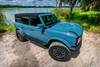 Go Rhino D14129T - 2021+ Ford Bronco (Not Sport) Dominator Extreme D1 SideSteps Complete Kit w/SideStep + Brkt