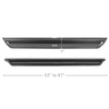 Go Rhino D14054T - 19-23 Chevrolet Silverado 1500 Double Cab Dominator Extreme D1 Steps w/ Bracket Tex Blk
